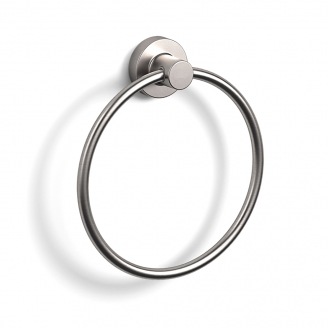 Origins Living Tecno Project Towel Ring - Brushed Nickel 195015 from Ebzone Low Profile Trays 45mm Low Profile 1400x800mm Rectangular Tray & Waste - White TRAYR5167