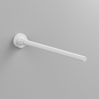 Origins Living Tecno Project Fixed Towel Bar - White 176854 from Ebzone Wall mounted Bathroom Accessories S Cube Towel Rail 35cm - Black 172986