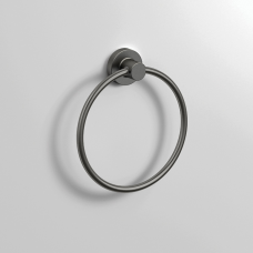 Origins Living Tecno Project Towel Ring - Gunmetal 188048 Origins Living Tecno Project Towel Ring - Gunmetal 188048
