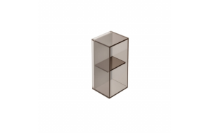 Origins Living Pier Glass 2 Box Shelf Rectangular - Bronze B008462 Origins Living Pier Glass 2 Box Shelf Rectangular - Bronze B008462