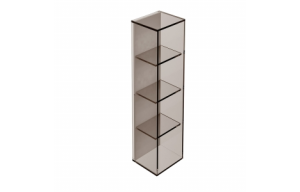 Origins Living Pier Glass 4 Box Shelf Rectangular - Bronze B008493 Origins Living Pier Glass 4 Box Shelf Rectangular - Bronze B008493