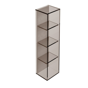 Origins Living Pier Glass 4 Box Shelf Rectangular - Bronze B008493 from Ebzone Mirrors Origins Living Porterhouse Round Mirror 80cm B008066