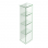 Origins Living Pier Glass 4 Box Shelf Rectangular - Clear B008486