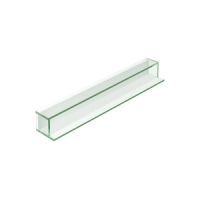 Origins Living Pier Glass Box Shelf 50 - Clear B008547 Origins Living Pier Glass Box Shelf 50 - Clear B008547