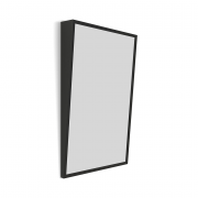 Origins Living Docklands Inclusive Angled Mirror 50 Black - 50x80cm DKL-00A058-BK