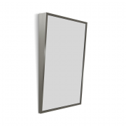 Origins Living Docklands Inclusive Angled Mirror 50 Brushed Stainless Steel - 50x80cm DKL-00A058-BS