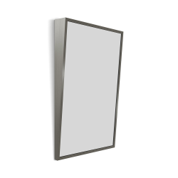 Origins Living Docklands Inclusive Angled Mirror 50 Brushed Stainless Steel - 50x80cm DKL-00A058-BS Origins Living Docklands Inclusive Angled Mirror 50 Brushed Stainless Steel - 50x80cm DKL-00A058-BS