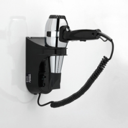 Origins Living Grecale Hair Dryer with Shaver Socket - Black/Chrome 5054-43