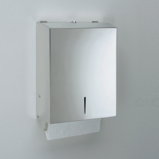 Commercial Washroom 2436-13 Origins Living Paper Dispenser with Safety Lock - Polished 2436-13 Bathroom Accessories Archer Vertical Rail With 5 Hooks - Satin Brass ARR-110560-BB