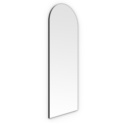 Origins Living Oslo Arch Mirror 50x140cm Black OSL-00R145-BK