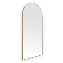 Origins Living Oslo Arch Mirror 50x100cm Brushed Brass OSL-00R105-BB