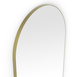 Origins Living Oslo Arch Mirror 50x100cm Brushed Brass OSL-00R105-BB