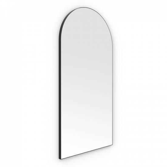 Origins Living Oslo Arch Mirror 50x100cm Brushed Bronze OSL-00R105-BZ from Ebzone Mirrors Docklands Rectangular Mirror 50 Black - 50x80cm B375585