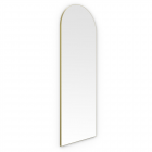 Origins Living Oslo Arch Mirror 50x140cm Brushed Brass OSL-00R145-BB from Ebzone Mirrors Docklands Rectangular Mirror 80 Black - 80x100cm B375592