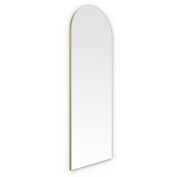 Origins Living Oslo Arch Mirror 50x140cm Brushed Brass OSL-00R145-BB