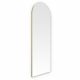 Origins Living Oslo Arch Mirror 50x140cm Brushed Brass OSL-00R145-BB from Ebzone Mirrors Docklands Rectangular Mirror 80 Black - 80x100cm B375592