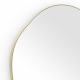 Origins Living Mirrors Oslo OSL-00G658-BB Origins Living Oslo Organic Mirror 60cm Brushed Brass OSL-00G658-BB Mirrors Origins Living Docklands Hexagonal Mirror Brushed Brass - 50x75cm B375509