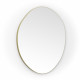 Origins Living Oslo Organic Mirror 80cm Brushed Brass OSL-00G877-BB from Ebzone Mirrors Docklands Round Mirror 60cm Black B375530