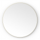 Origins Living Oslo Round Mirror 60cm Brushed Brass OSL-00D060-BB from Ebzone Mirrors Origins Living Claris Round Mirror 80cm CLR-01D080-03
