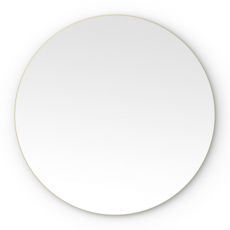 Origins Living Oslo Round Mirror 80cm Brushed Brass OSL-00D080-BB from Ebzone Mirrors Origins Living Delphine Mirror 60 Brushed Brass - 60x90cm DEL-001069-BB