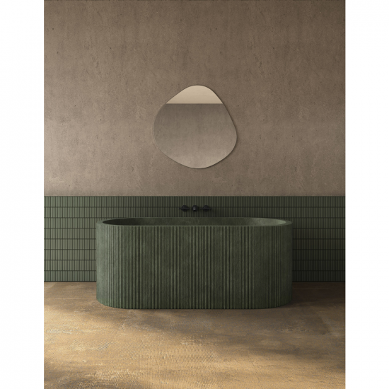 Origins Living Slim Organic Mirror 80cm SLM-00G080-00 from Ebzone Mirrors Docklands Round Mirror 80cm Brushed Bronze DKL-00D080-BZ