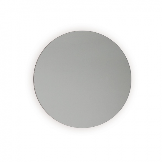 Mirrors Docklands Inclusive Angled Mirror 50 Brushed Stainless Steel - 50x80cm DKL-00A058-BS
