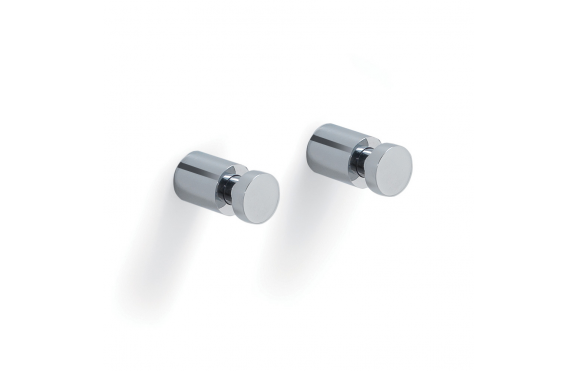 Origins Living Pin Hooks Short x2 - Chrome 2227-13