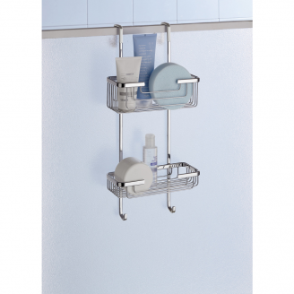 Origins Living Shower Rack 2 Tier - Chrome 5683-13 from Ebzone Origins Living Tecno Project Bathroom Accessories Origins Living Tecno Project Towel Ring - Black 166220