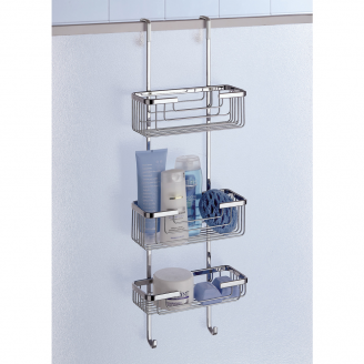 Origins Living Shower Rack 3 Tier - Chrome 5684-13 from Ebzone Origins Living Tecno Project Bathroom Accessories Origins Living Tecno Project Tumbler Holder - Black 166237