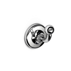 Origins Living Albany Single Hook - Chrome ALB-110106-CH Bathroom Wall Fitting