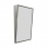 Origins Living Docklands Inclusive Angled Mirror 50 Brushed Stainless Steel - 50x80cm DKL-00A058-BS