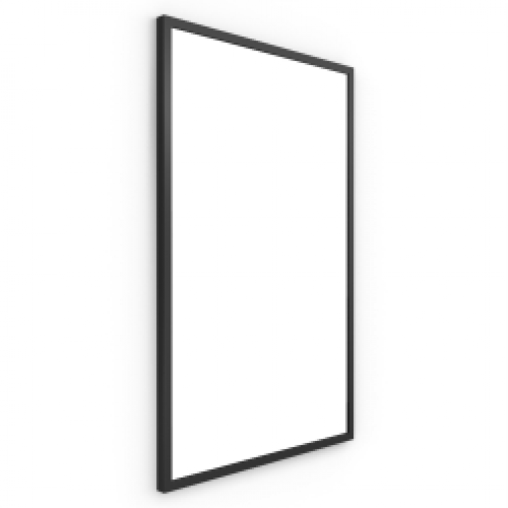 Origins Living Docklands Rectangular Mirror 50 Black - 50x80cm B375585 Origins Living Docklands Rectangular Mirror 50 Black - 50x80cm B375585