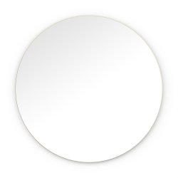 Origins Living Oslo Round Mirror 100cm Brushed Brass OSL-00D100-BB Origins Living Oslo Round Mirror 100cm Brushed Brass OSL-00D100-BB