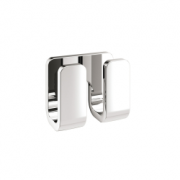 Origins Living Outline Double Robe Hook - Chrome 3228-13 Bathroom Wall Accessories Origins Living Outline Double Robe Hook - Chrome 3228-13 Bathroom Wall Accessories