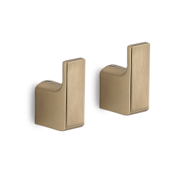 Origins Living Pirenei Hook x 2 - Brushed Gold PI27-88