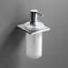 Origins Living S Cube/Eletech Soap Dispenser - Chrome 166848 Bathroom Wall Accessory