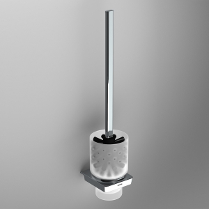 Origins Living S6/Eletech WC Brush Set - Chrome 185979 Bathroom Wall Accessory Origins Living S6/Eletech WC Brush Set - Chrome 185979 Bathroom Wall Accessory