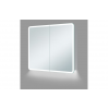 Illuminated Bathroom Wall Cabinets DIMS0126 Akari 600mm 2 Door LED Mirrored Cabinet