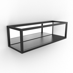 Origins Living Docklands Shelf 40cm - Black DKL-120040-BK