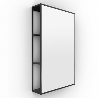 Storage Dockside DKS-021058-BK Origins Living Dockside Mirror With Open Shelving 50 Black - 50x80cm DKS-021058-BK Mirrors Origins Living Oslo Arch Mirror 50x100cm Black OSL-00R105-BK