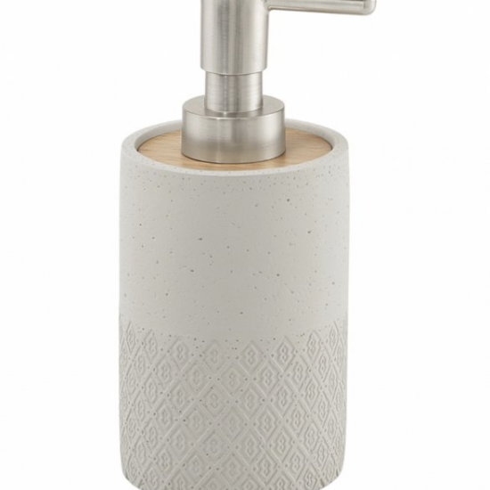 Bathroom Accessories Afrodite 4980-08 Origins Living Afrodite Soap Dispenser - Warm Grey 4980-08