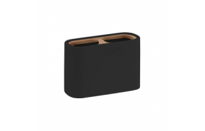 Origins Living Ninfea Tumbler - Black/Bamboo 1398-14 Origins Living Ninfea Tumbler - Black/Bamboo 1398-14