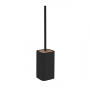 Origins Living Ninfea Toilet Brush - Black/Bamboo 1333-14