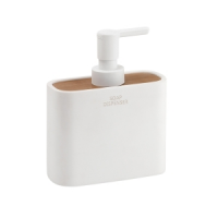 Origins Living Ninfea Soap Dispenser - White/Bamboo 1380-02