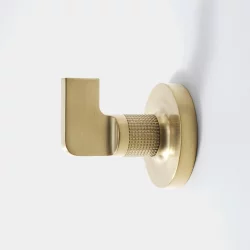 Origins Living Baxter Hook - Brushed Brass BAX-110160-BB