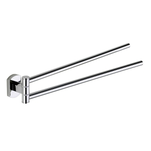 Bathroom Accessories Edera Plus EP23-13 Origins Living Edera Plus Double Swing Towel Rail - Chrome EP23-13 Chrome Bathroom Taps and mixers Liss bathroom Basin Monobloc Mixer & Waste - Chrome LISSL540