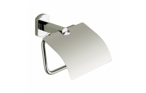 Origins Living Edera Plus Toilet Roll Holder with Flap - Chrome EP25-13