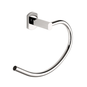 Bathroom Accessories Edera Plus EP70-13 Origins Living Edera Plus Towel Ring - Chrome EP70-13 Bathroom Accessories Metro Wall/Mirror Light - Black LL.3000.LLB2