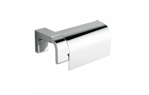 Origins Living Eletech Toilet Roll Holder with Flap - Chrome 114160