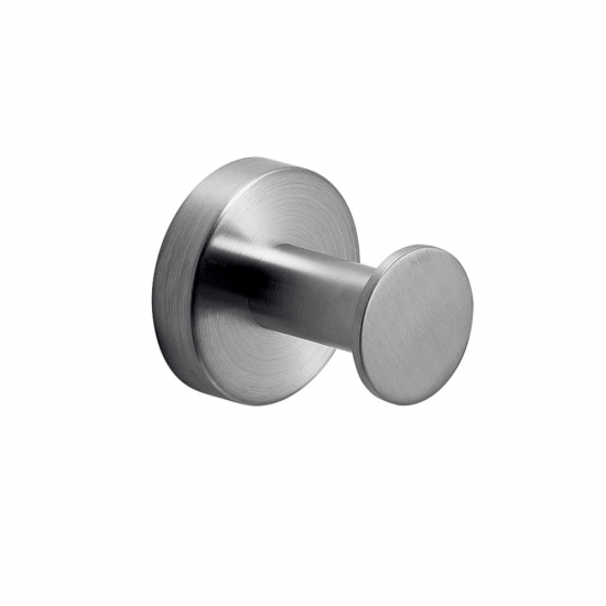 Origins Living G Pro Robe Hook - Brushed 5027-38 from Ebzone Wall mounted Bathroom Accessories Origin Living Atena Towel Ring - Chrome 4470-13